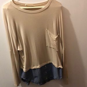 Boutique long sleeve shirt